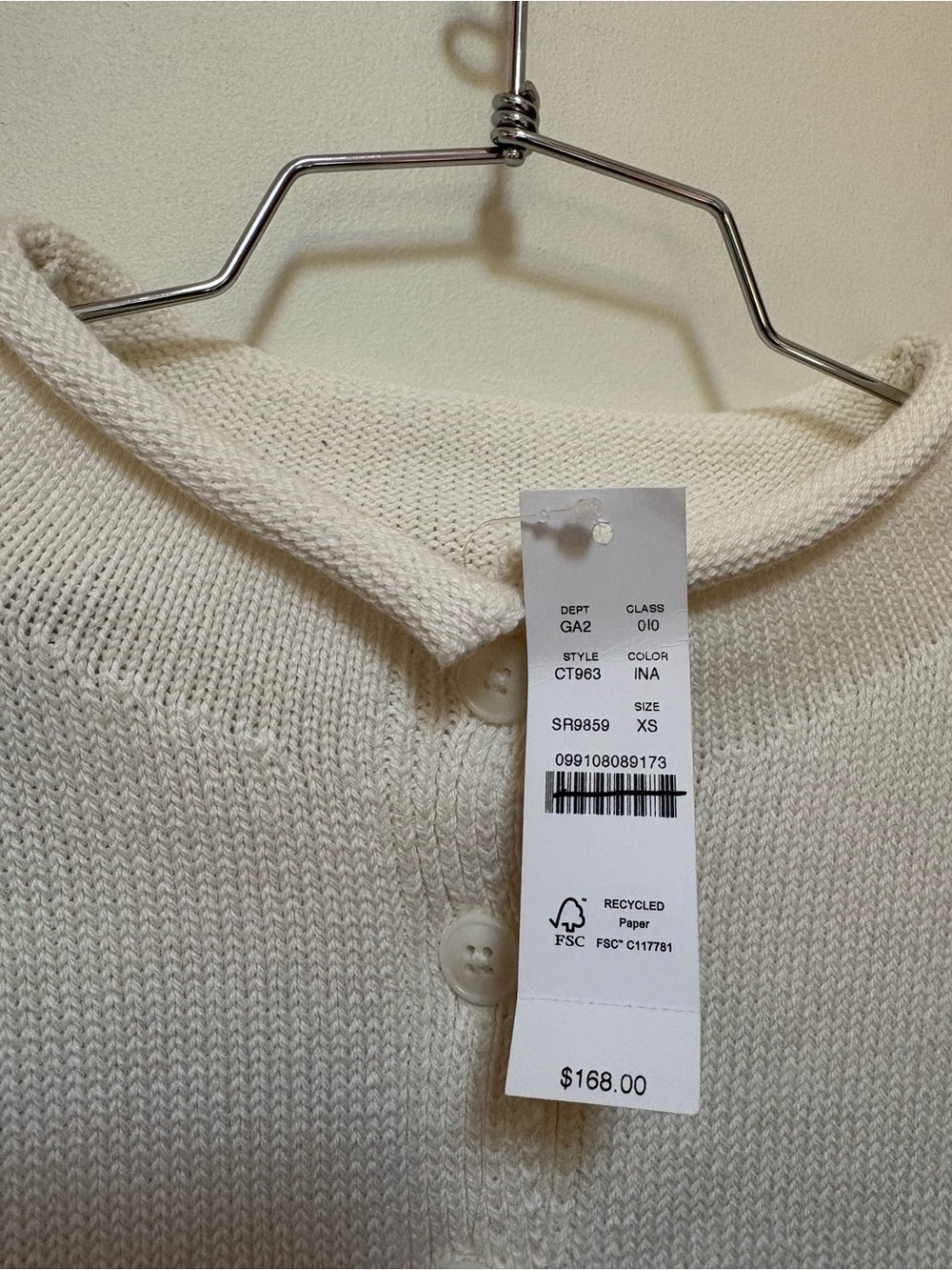NWT J.Crew Rollneck Cardigan Size XS - Picture 7 of 15